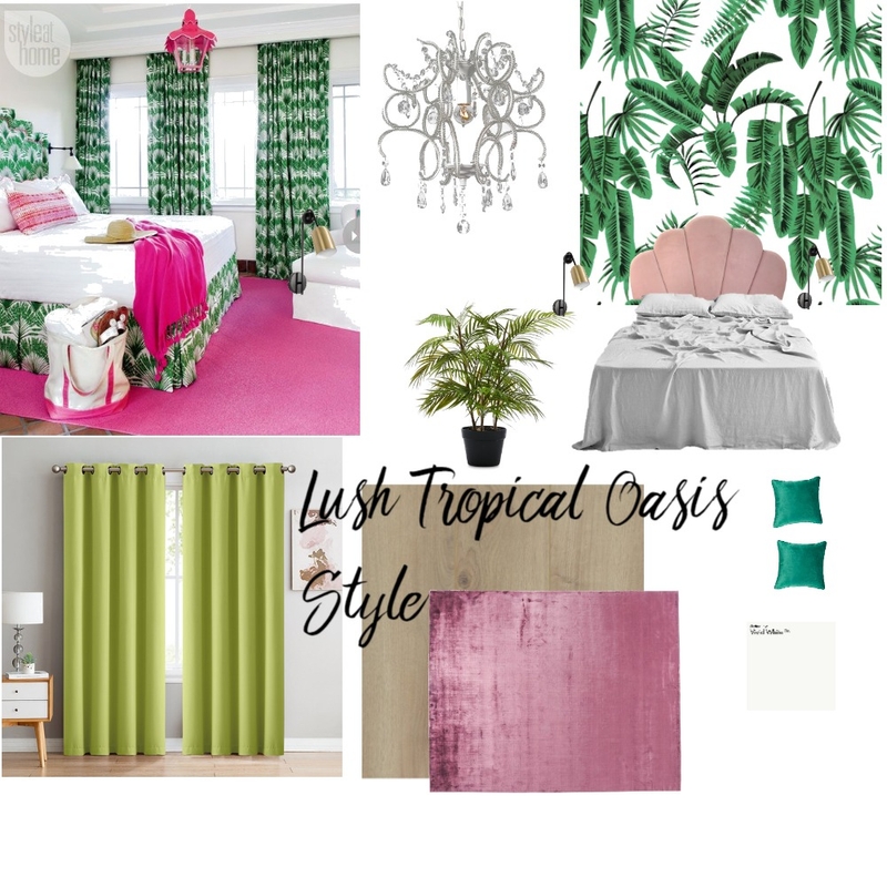 Lush tropical oasis Mood Board by Sapna Dhankani on Style Sourcebook