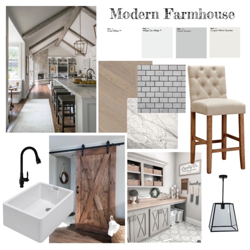 Farmhouse Mood Board by Luxe Envision on Style Sourcebook