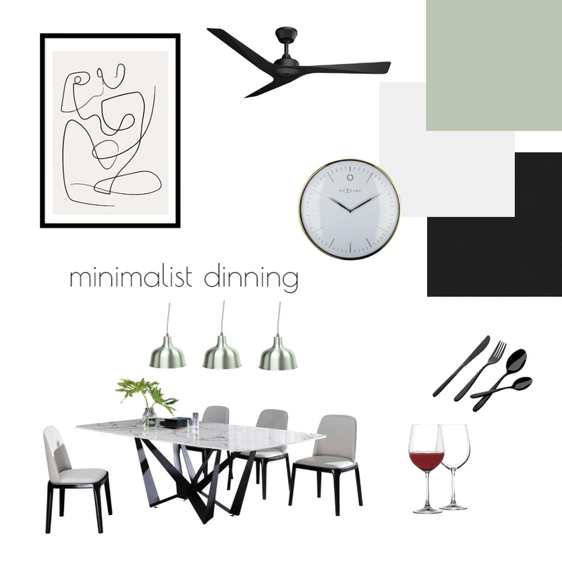 minimalist dinning Mood Board by Rene Du Preez on Style Sourcebook