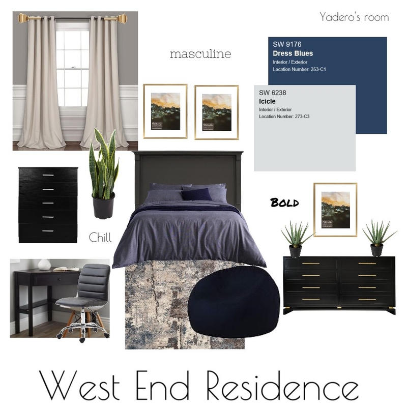 West End Residence- Yadero's Room Mood Board by Autumnakadunn on Style Sourcebook