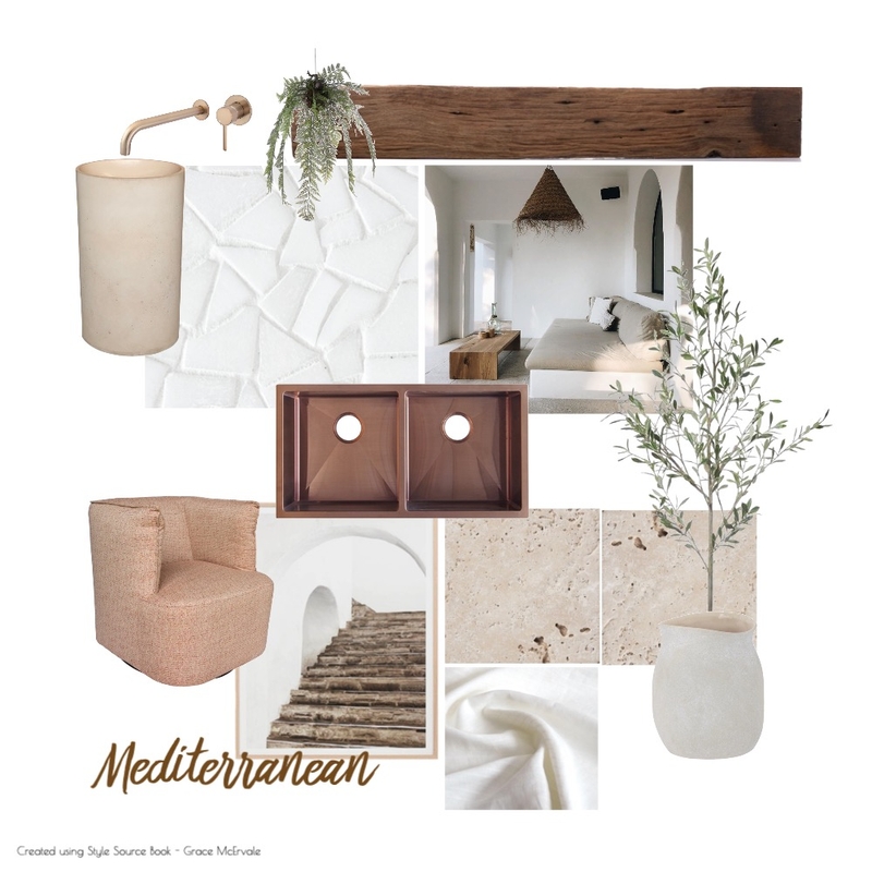 Mediterranean Mood Board Mood Board by gracemcervale on Style Sourcebook