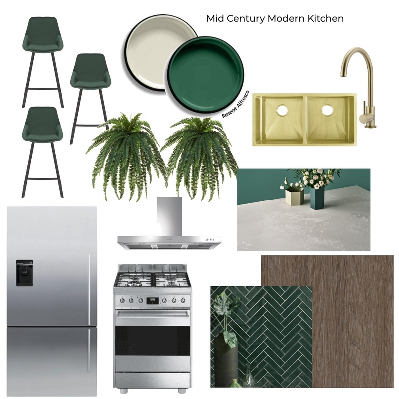 Module 9 - Kitchen Mood Board by Mikalina Smith on Style Sourcebook