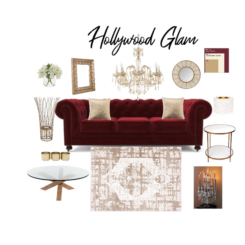 HOLLYWOOD GLAM 2 Mood Board by nanki arora on Style Sourcebook