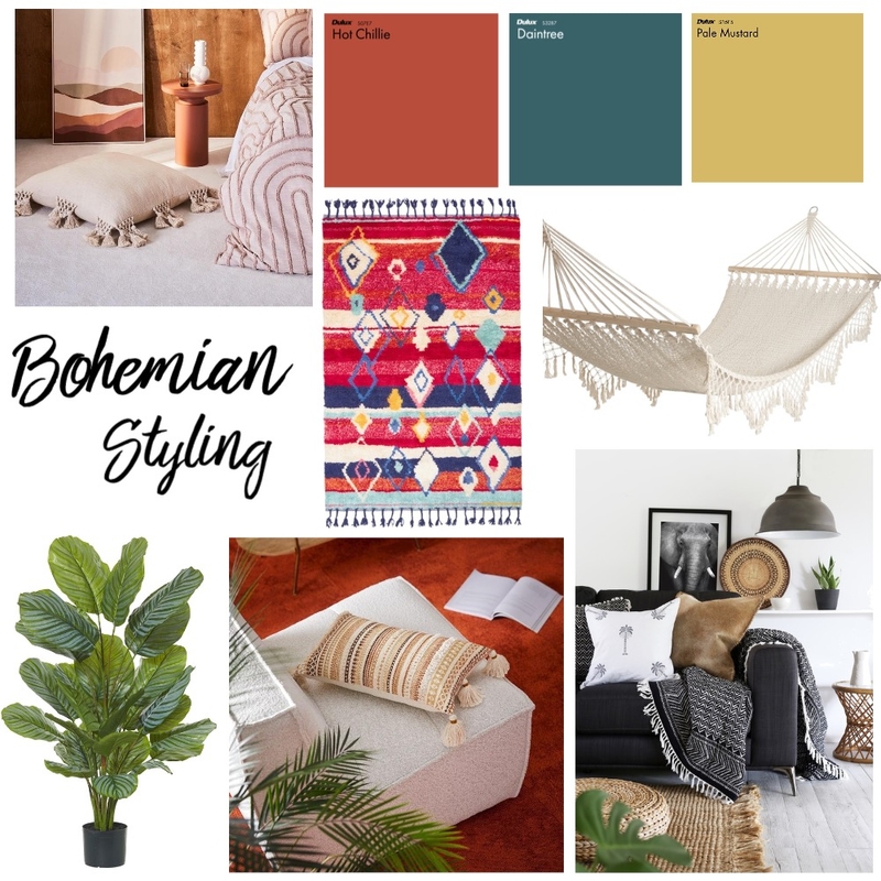 Bohemian styling Mood Board by SHall on Style Sourcebook