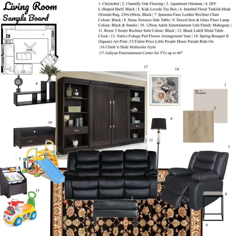 Lapp’s Living Room Mood Board by Debbie Wells on Style Sourcebook