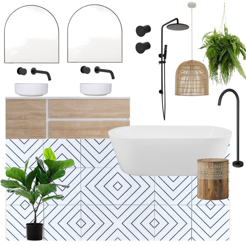 main bathroom Mood Board by batchelor on Style Sourcebook