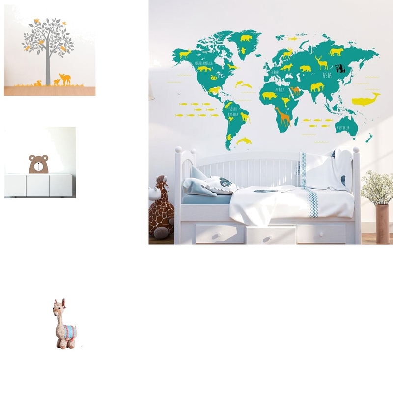 baby bedroom Mood Board by chrisarorri on Style Sourcebook