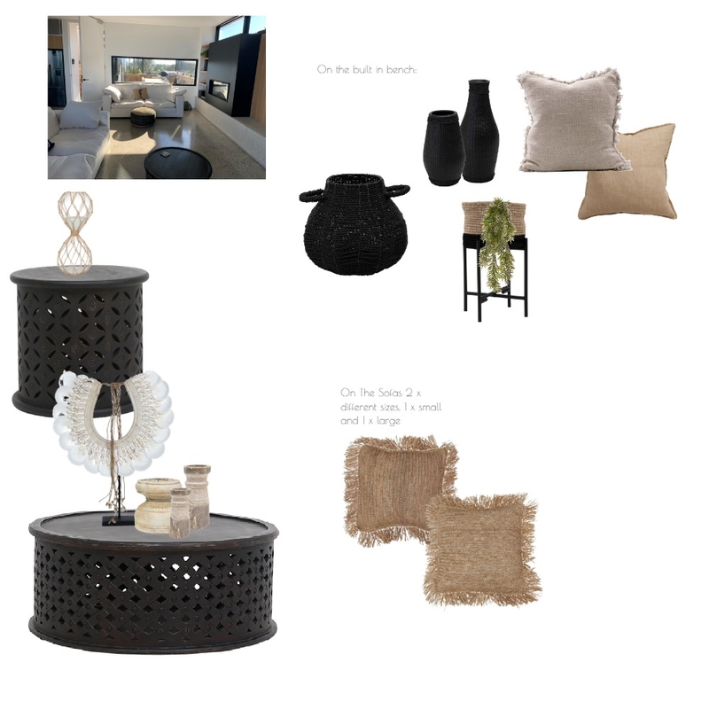 Living room - sofa and built in bench Mood Board by chelsvdb16 on Style Sourcebook