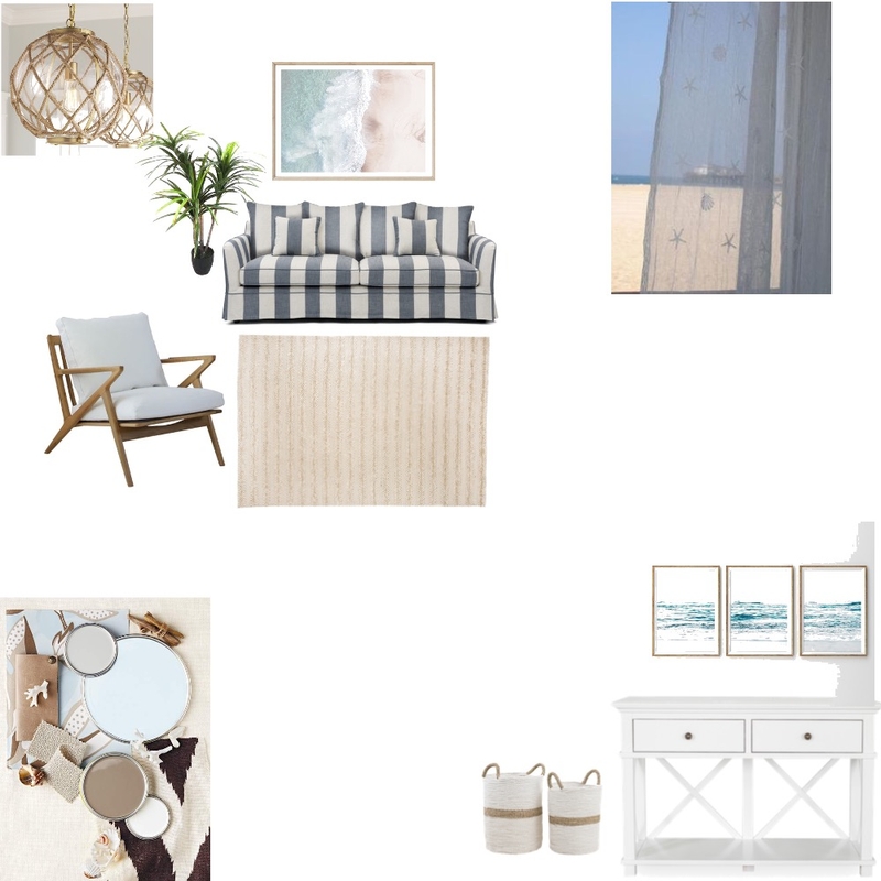 Coastal Mood Board by Margaret Kania on Style Sourcebook