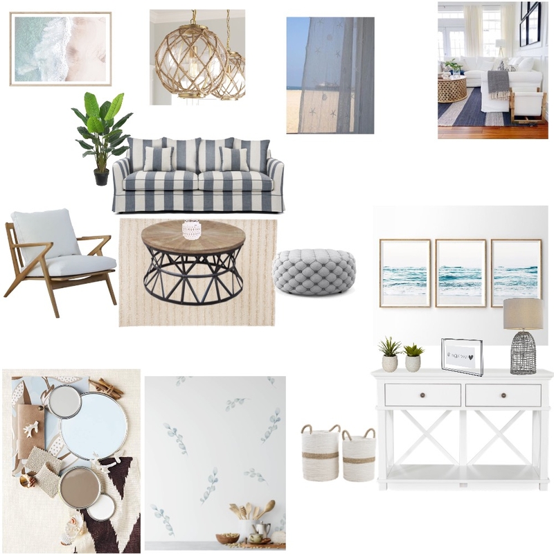 Coastal Mood Board by Margaret Kania on Style Sourcebook