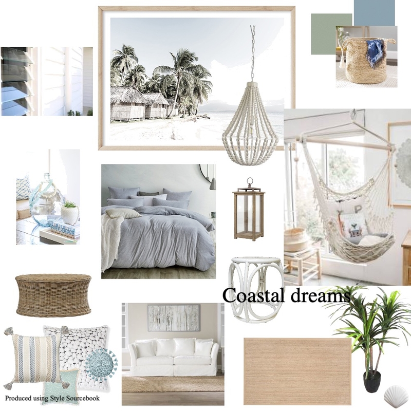 Coastal Bedroom Mood Board Mood Board by Margie Ferguson on Style Sourcebook