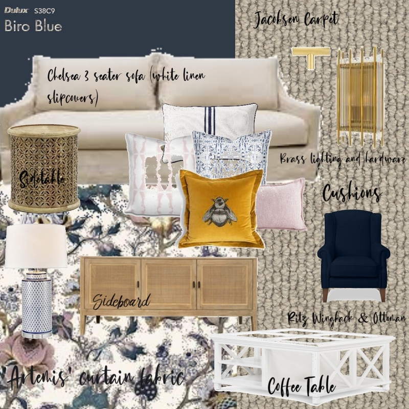Sampleboard Mood Board by maximalistnz on Style Sourcebook