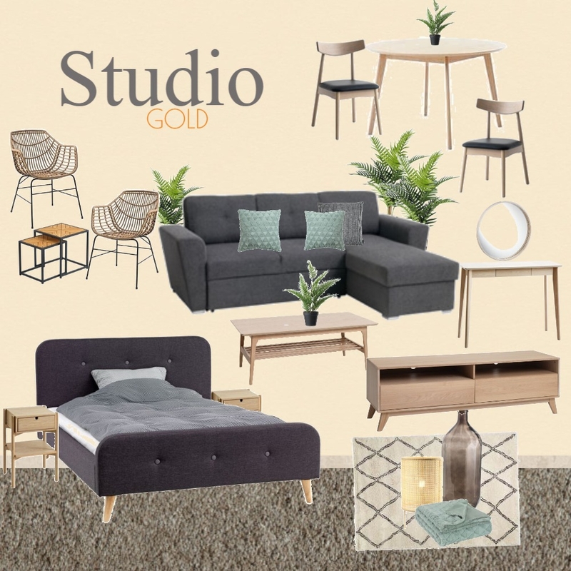 studio GOLD option Mood Board by Toni Martinez on Style Sourcebook