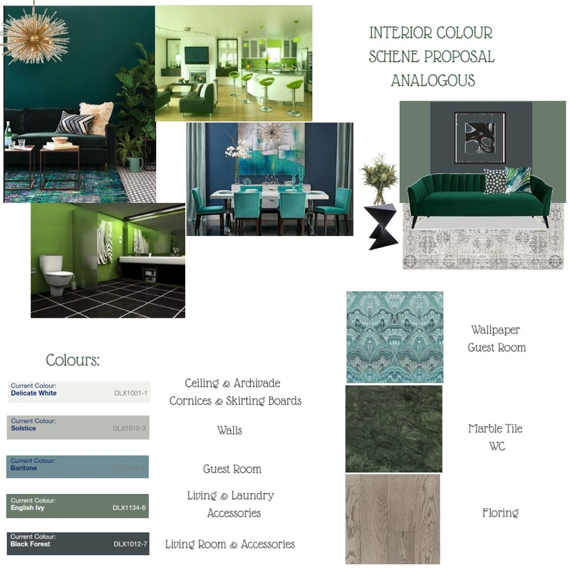 VP Milani Module 6 Mood Board by Valeria P Milani on Style Sourcebook