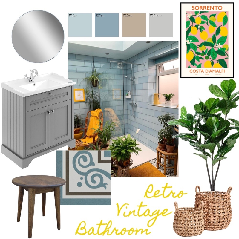 Bathroom - retro/vintage Mood Board by Daria Pea on Style Sourcebook