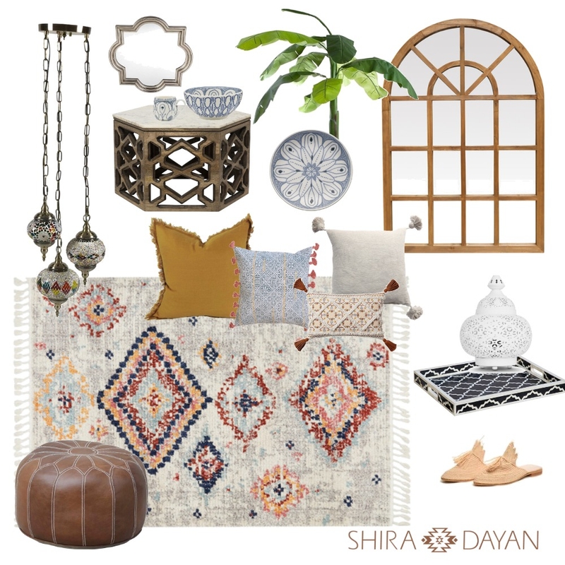 VILLA IN MARRAKESH Mood Board by SHIRA DAYAN STUDIO on Style Sourcebook