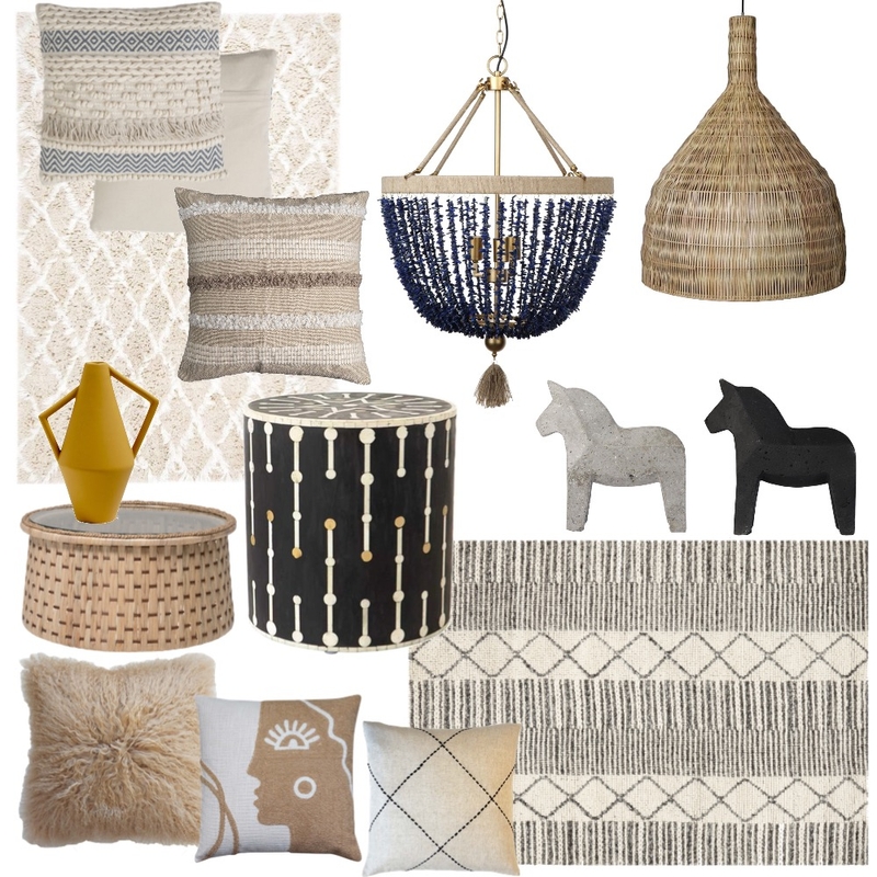 Scandiboho Mood Board by Louise Kenrick on Style Sourcebook