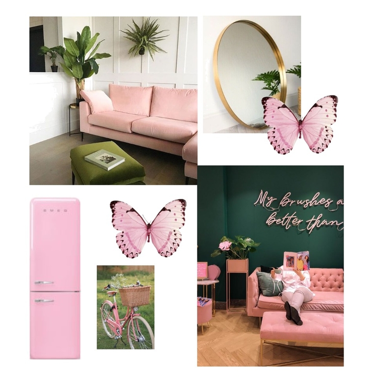 Pink & Green Mood Board by Mickays on Style Sourcebook