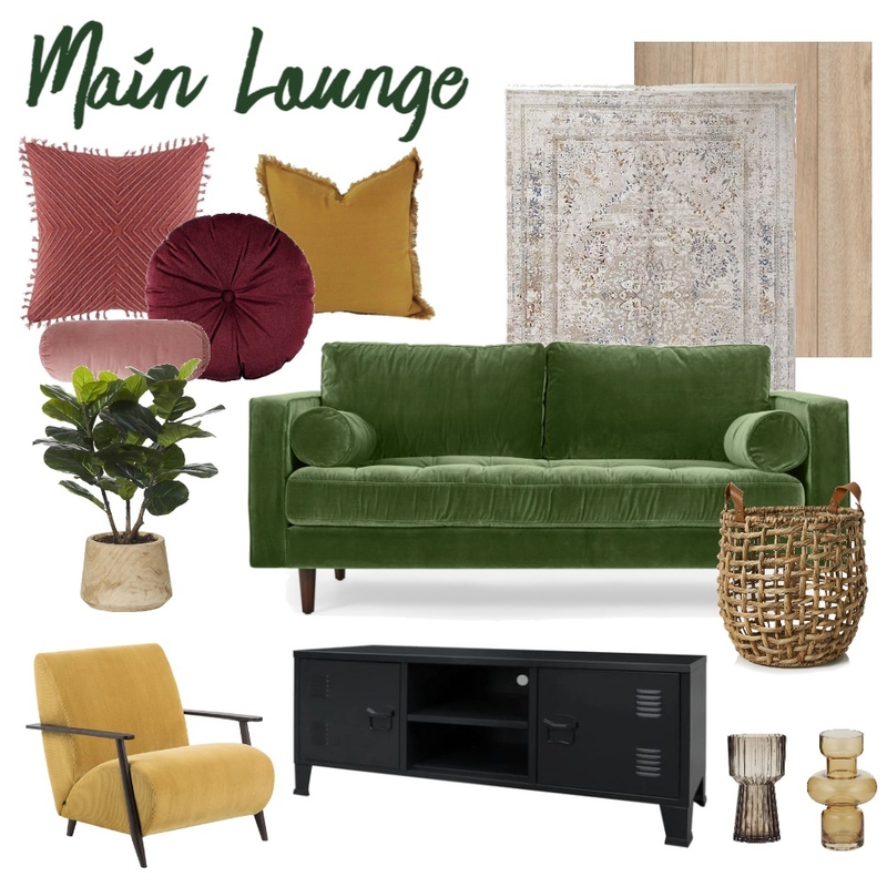 Main Lounge Mood Board by George Davis on Style Sourcebook