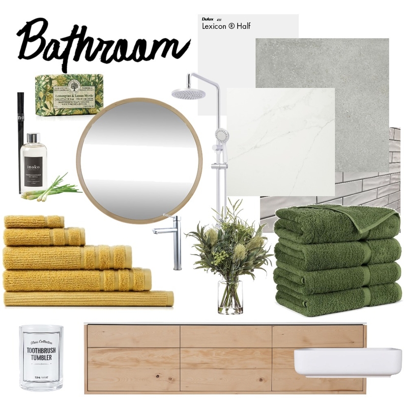 Bathroom Mood Board by George Davis on Style Sourcebook