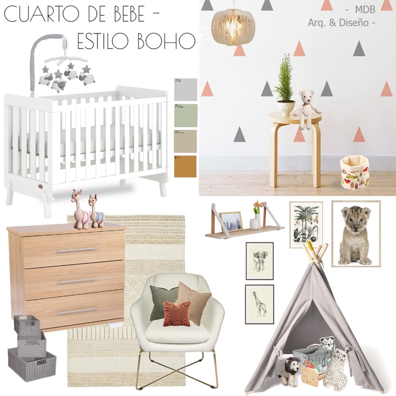 BABY BOHO STYLE 2 Mood Board by MACARENABROCHERO on Style Sourcebook