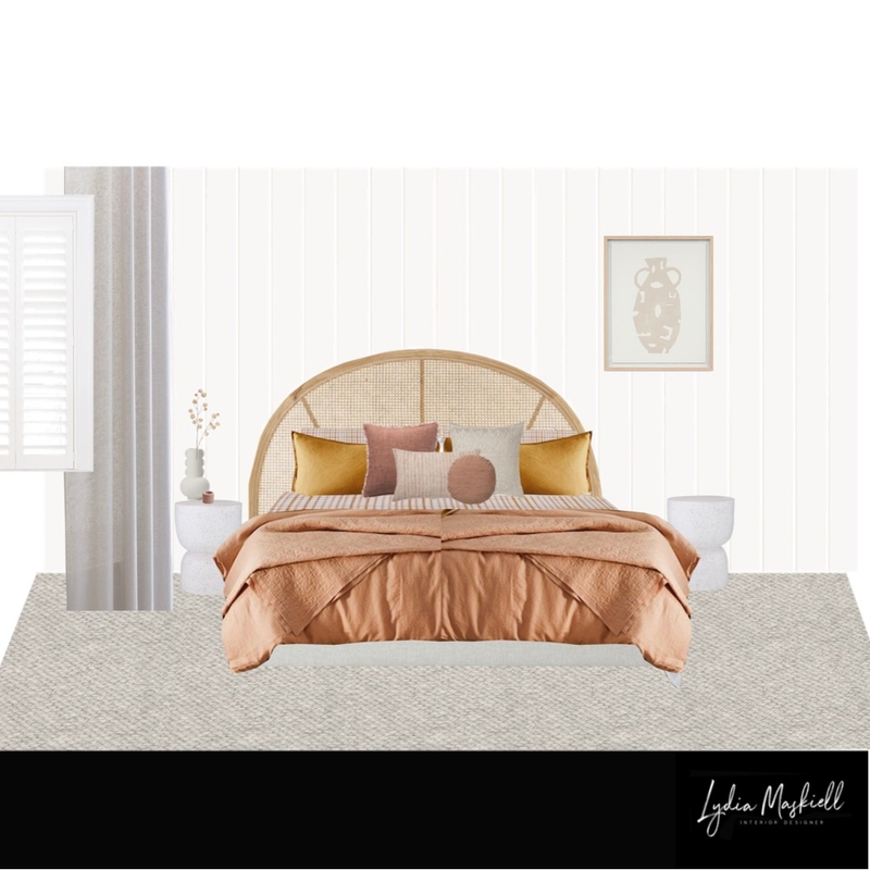 GSC bedroom with lydia logo Mood Board by Sophie Scarlett Design on Style Sourcebook