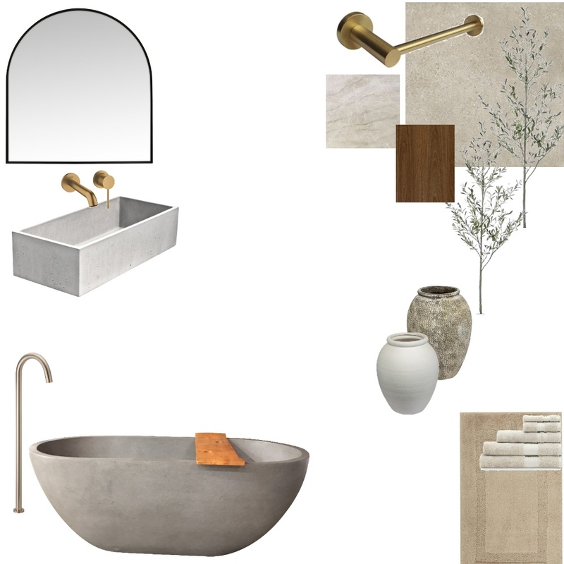 Minimalist Bathroom Mood Board by Allison Armstrong on Style Sourcebook