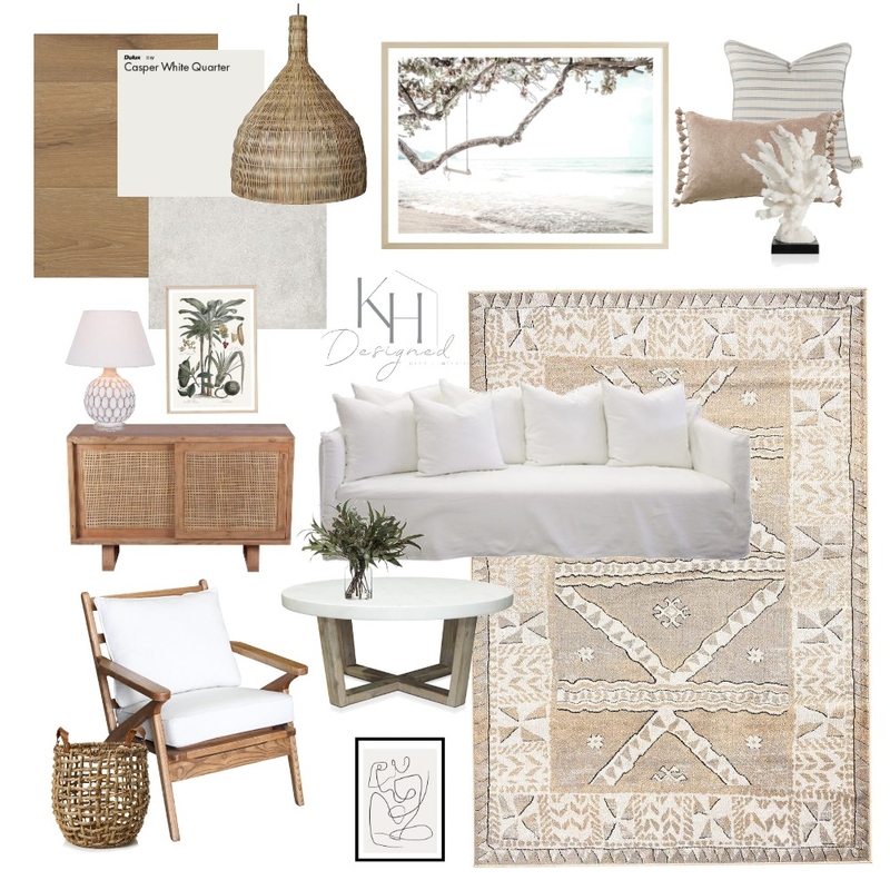 warm coastal Mood Board by KH Designed on Style Sourcebook