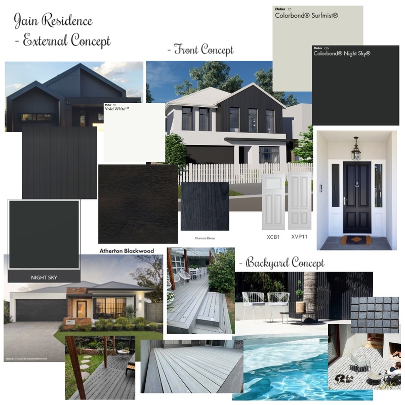 Jain Residence - External Concept Mood Board by klaudiamj on Style Sourcebook