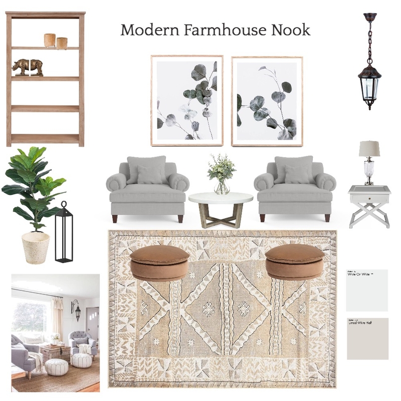 Farmhouse sitting room Mood Board by Stacey Newman Designs on Style Sourcebook