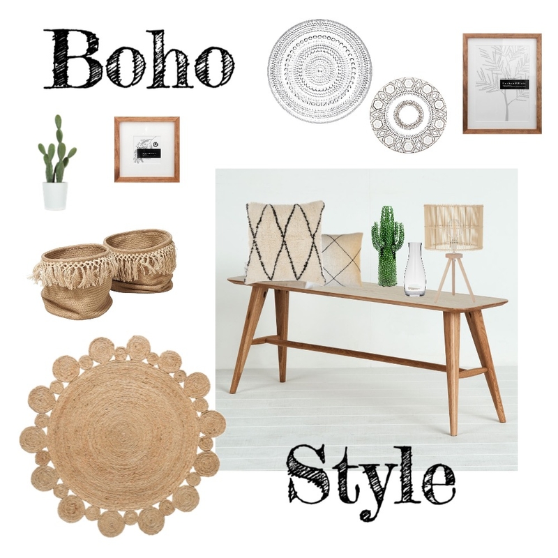 Mood Board Boho Style Mood Board by hello living on Style Sourcebook