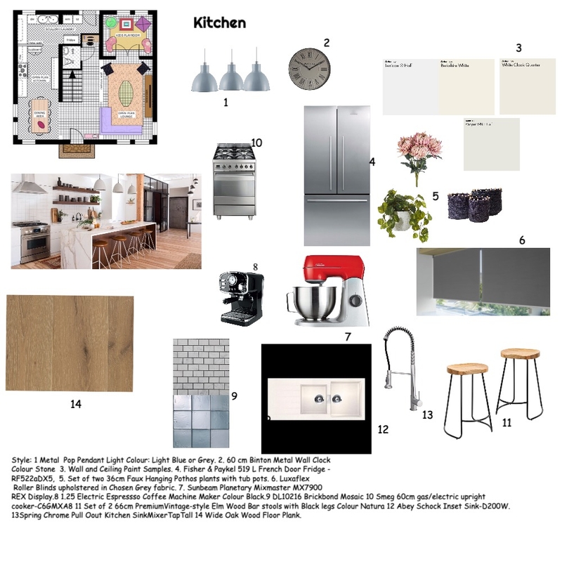 Kitchen Mood Board by LisaRose on Style Sourcebook