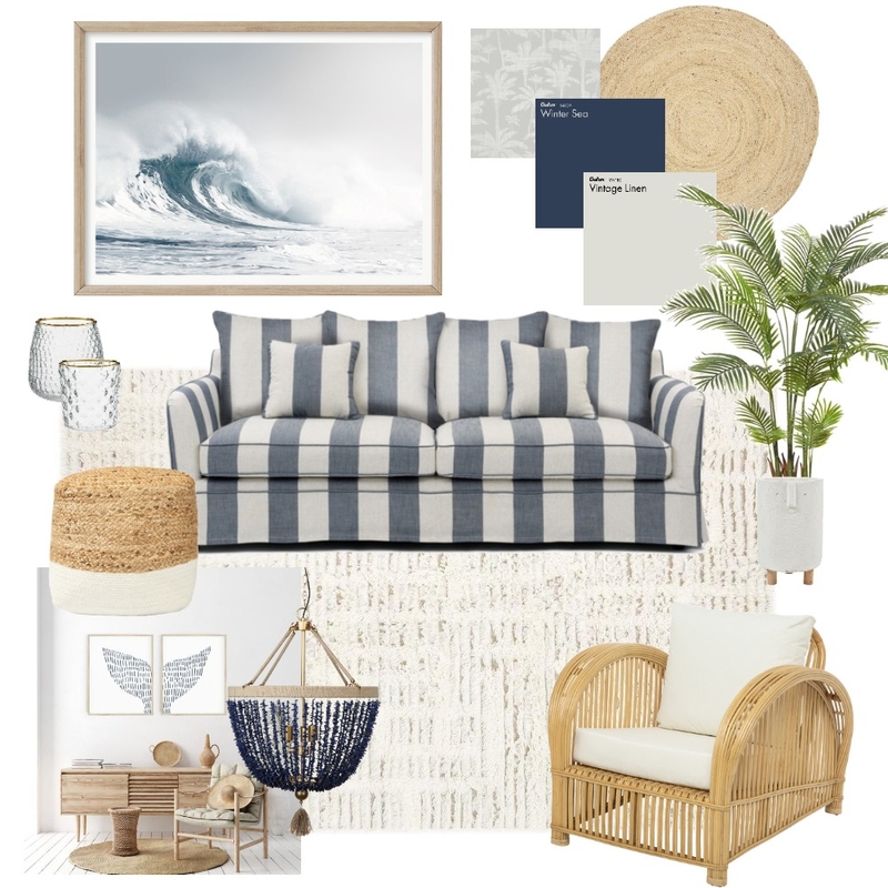 Calming Coastal Mood Board by kisha on Style Sourcebook