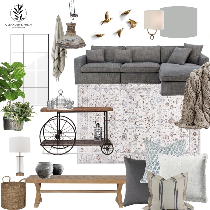 Kaz - Adam Mood Board by Oleander & Finch Interiors on Style Sourcebook