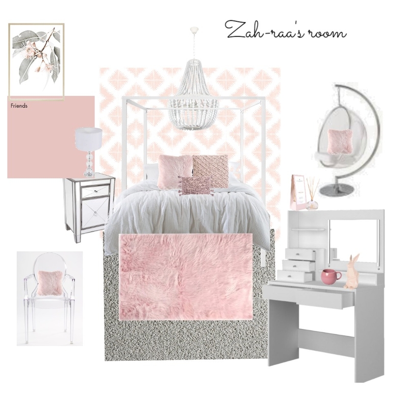 Za-Raah's room Mood Board by Nuria on Style Sourcebook