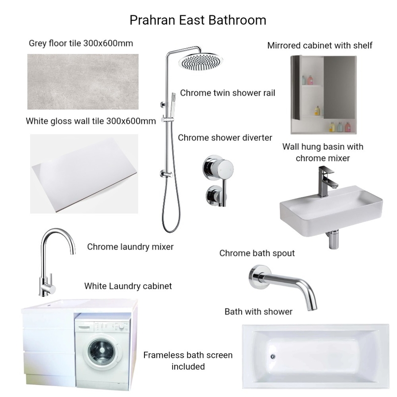 Prahran East Mood Board by Hilite Bathrooms on Style Sourcebook