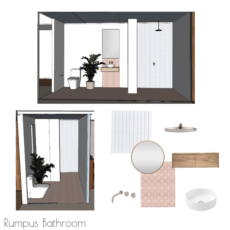 RUMPUS bathroom Mood Board by sarahcap21 on Style Sourcebook