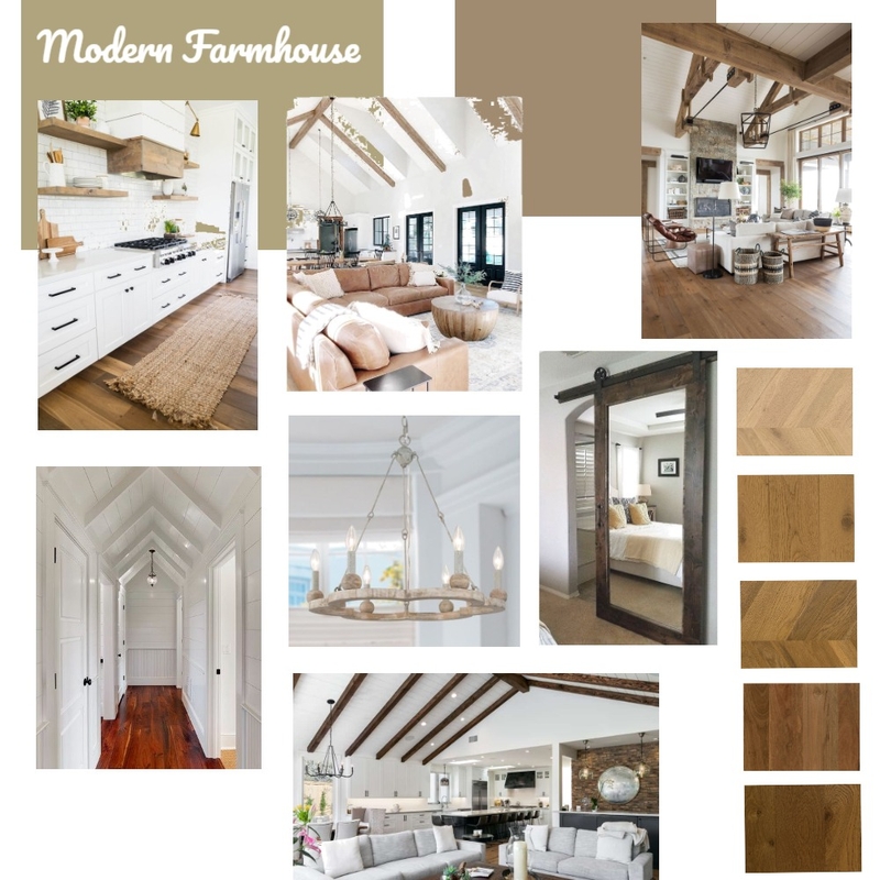 Modern Farmhouse Mood Board by Grace Girot on Style Sourcebook