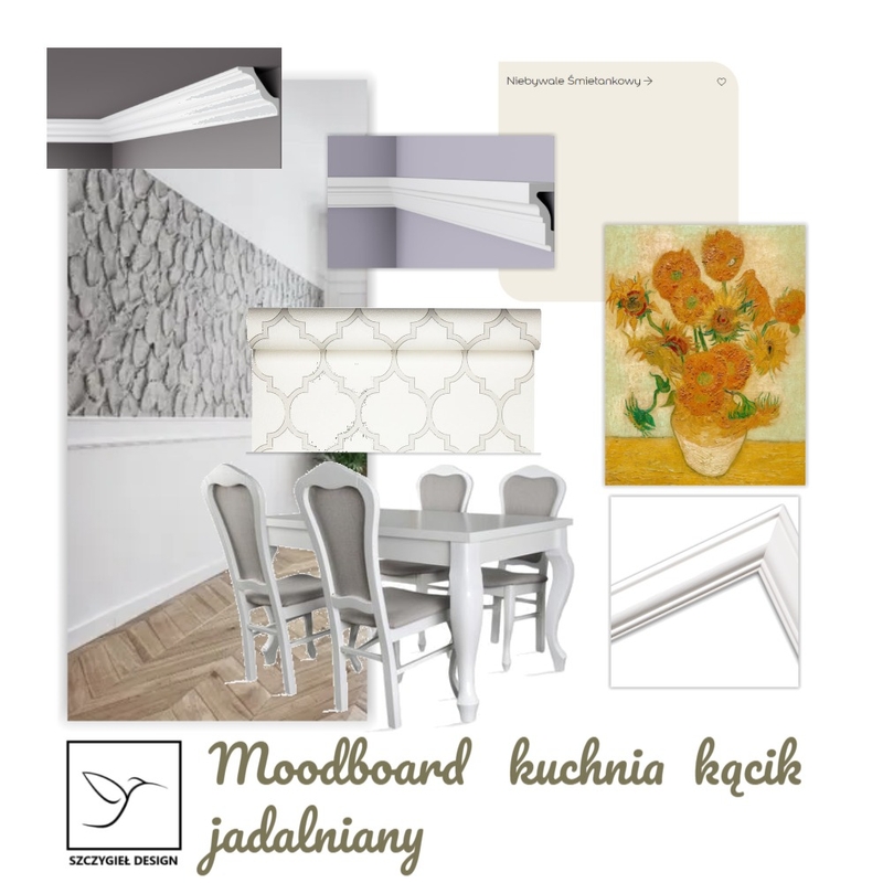 moodboard kuchnia kącik jadalniany Mood Board by SzczygielDesign on Style Sourcebook