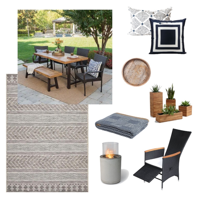 Outdoor Living Mood Board by robertahildebrand on Style Sourcebook