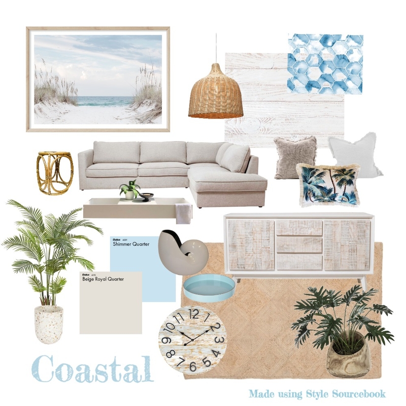 Coastal Mood Board Mood Board by charmaineb77 on Style Sourcebook