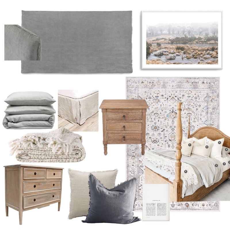 Kaz bedroom Mood Board by Oleander & Finch Interiors on Style Sourcebook