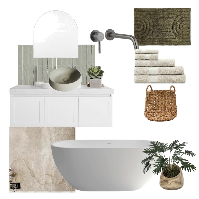 Shelley St Bathroom Mood Board by MuseBuilt on Style Sourcebook