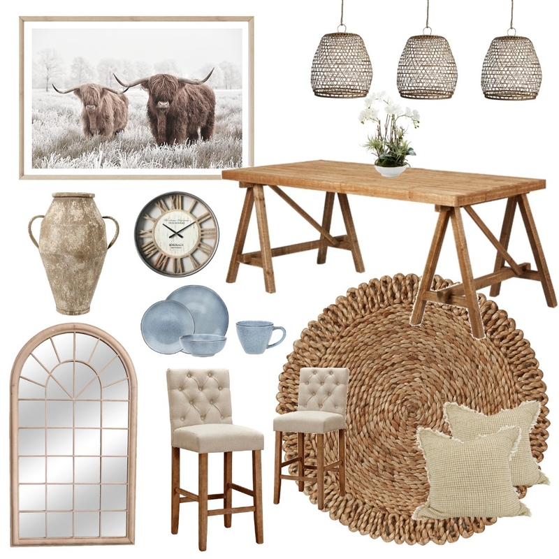 Modern Farmhouse Mood Board by Hannahelizabeth on Style Sourcebook