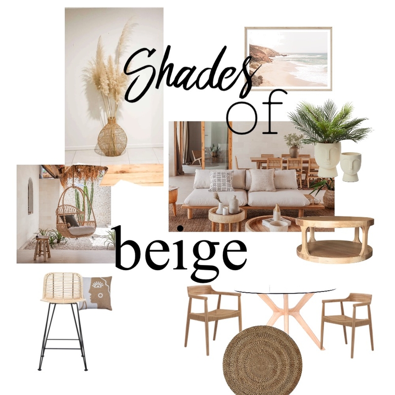 Shades of Beige Mood Board by Thepiedpiper on Style Sourcebook