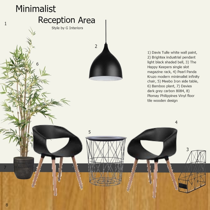 Minimalist Reception Area Mood Board by Gia123 on Style Sourcebook