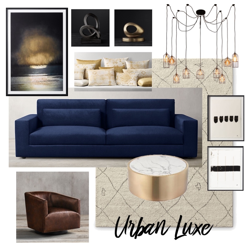 Urban Luxe Mood Board by mellowery on Style Sourcebook