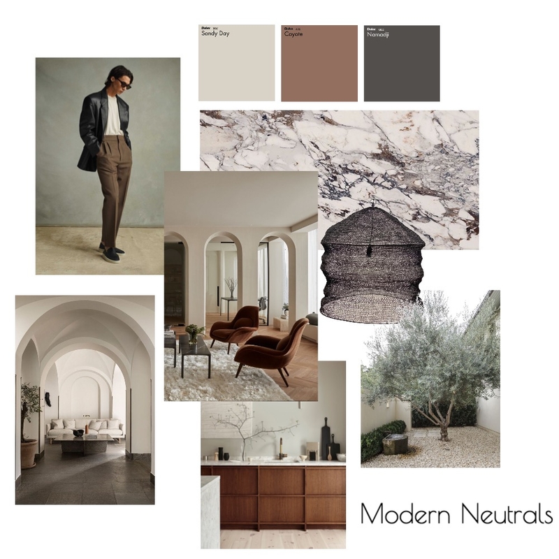 module 3 Modern Neutrals Mood Board by owenmurphy on Style Sourcebook