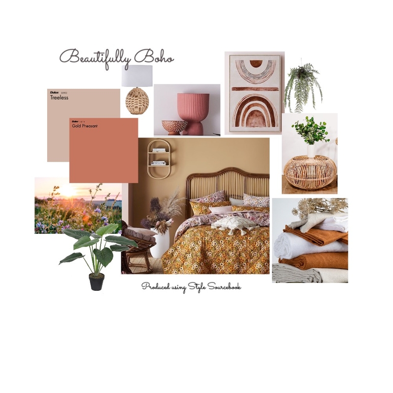 Beautifully Boho Mood Board by Kate Watters on Style Sourcebook