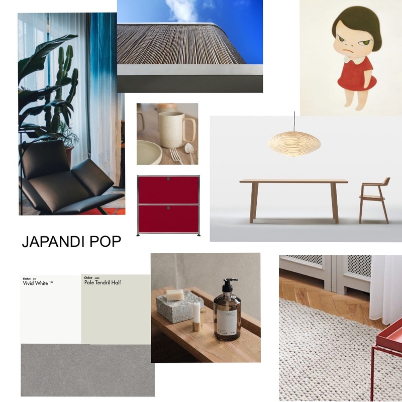 JAPANDI POP / J-POP Mood Board by SLL on Style Sourcebook